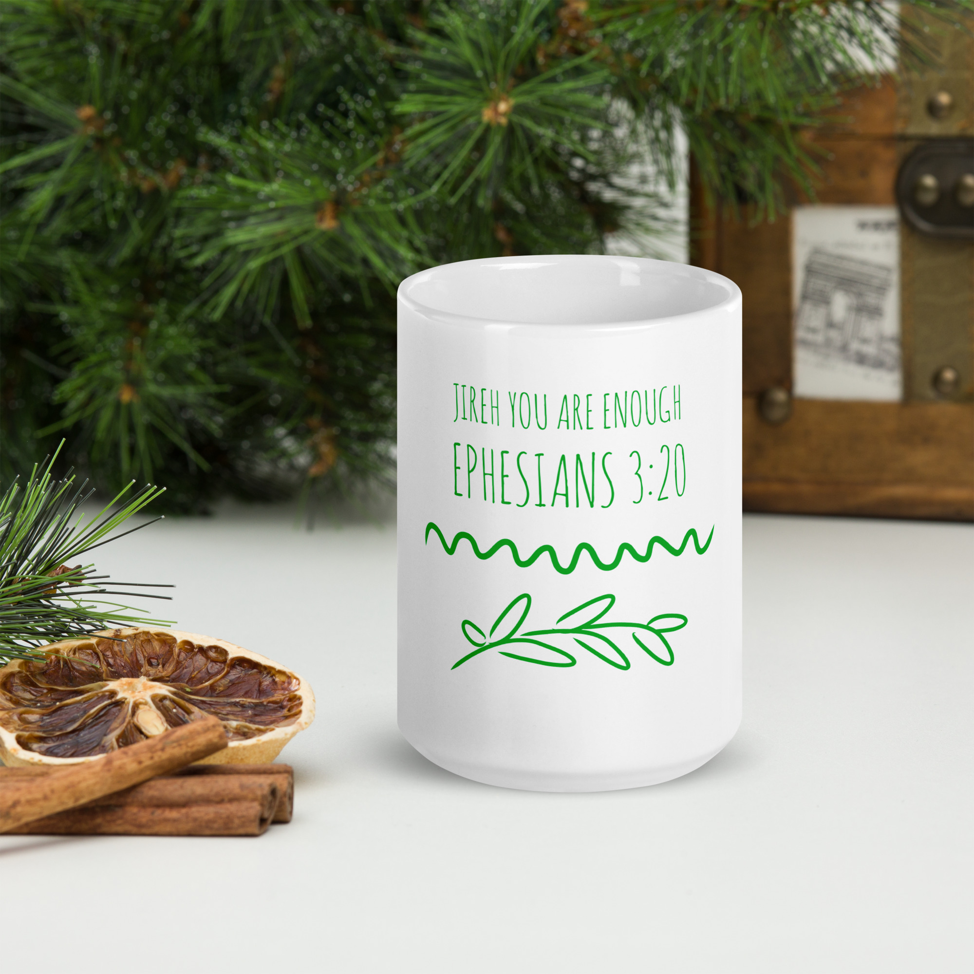 Jireh Ephesians 3:20 bible verse mug - Image 6